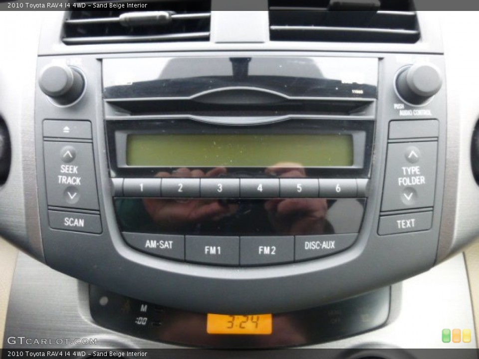 Sand Beige Interior Controls for the 2010 Toyota RAV4 I4 4WD #76016950