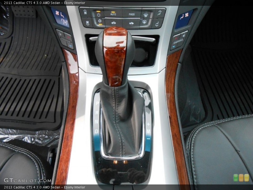 Ebony Interior Transmission for the 2013 Cadillac CTS 4 3.0 AWD Sedan #76020027