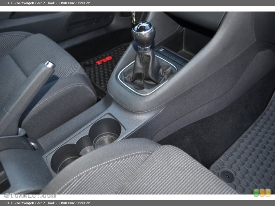 Titan Black Interior Transmission for the 2010 Volkswagen Golf 2 Door #76020056