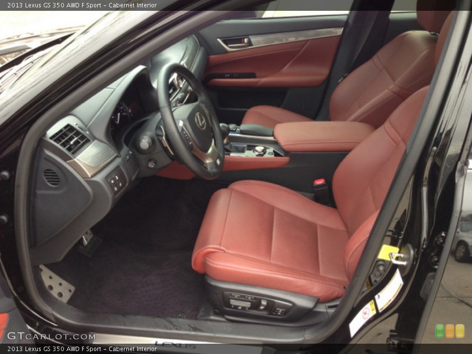 Cabernet Interior Photo for the 2013 Lexus GS 350 AWD F Sport #76021536