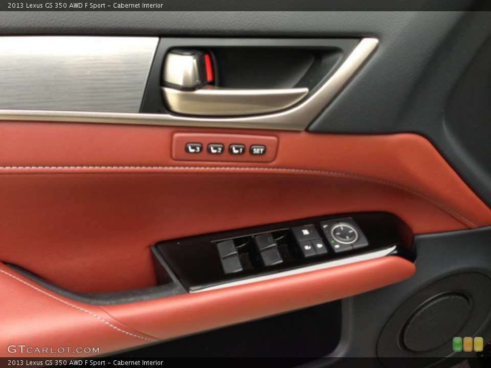 Cabernet Interior Door Panel for the 2013 Lexus GS 350 AWD F Sport #76021602