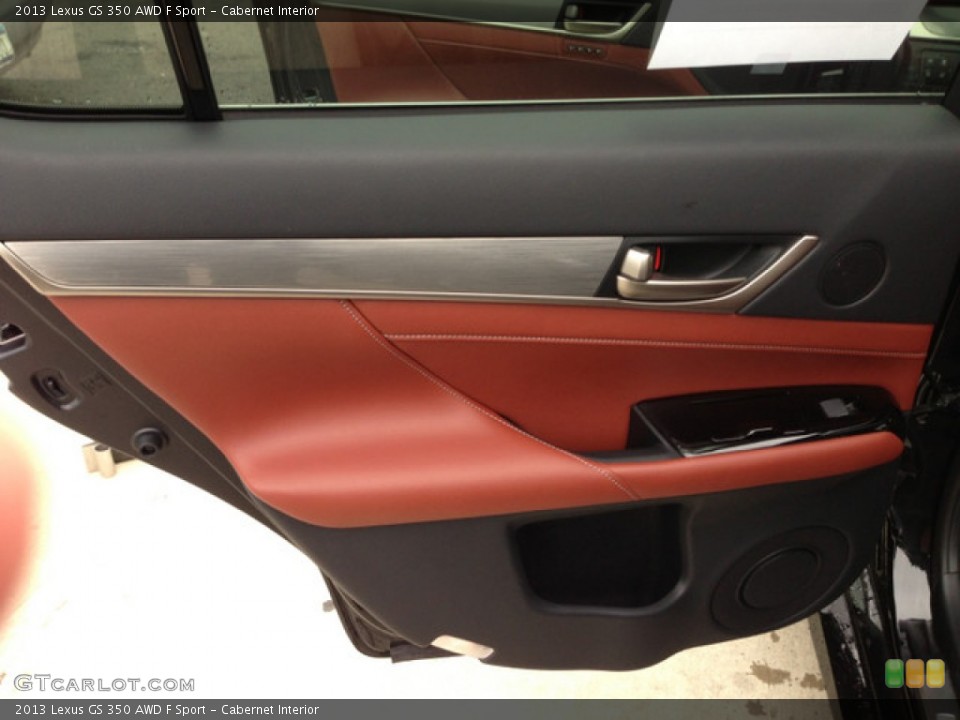 Cabernet Interior Door Panel for the 2013 Lexus GS 350 AWD F Sport #76021635