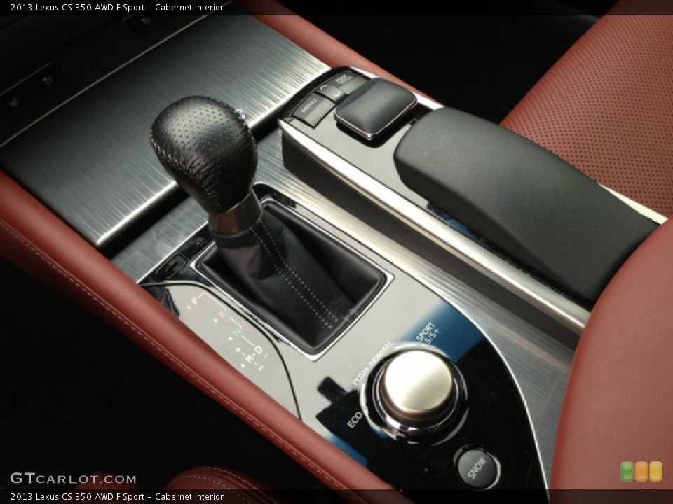 Cabernet Interior Transmission for the 2013 Lexus GS 350 AWD F Sport #76021845