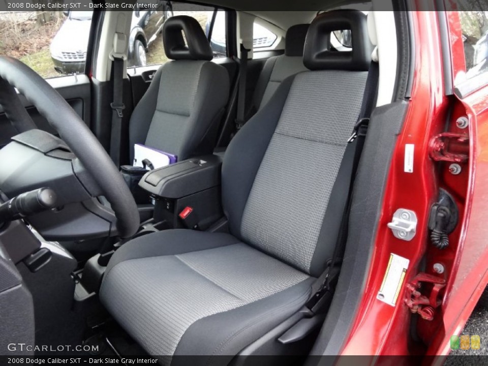 Dark Slate Gray Interior Front Seat for the 2008 Dodge Caliber SXT #76022130