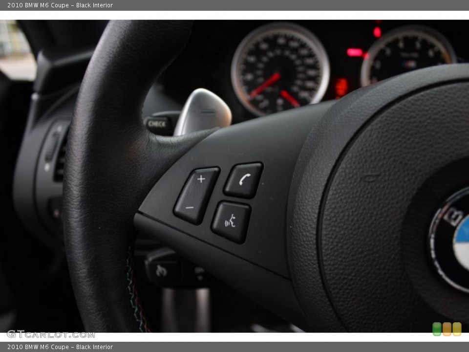 Black Interior Controls for the 2010 BMW M6 Coupe #76024092