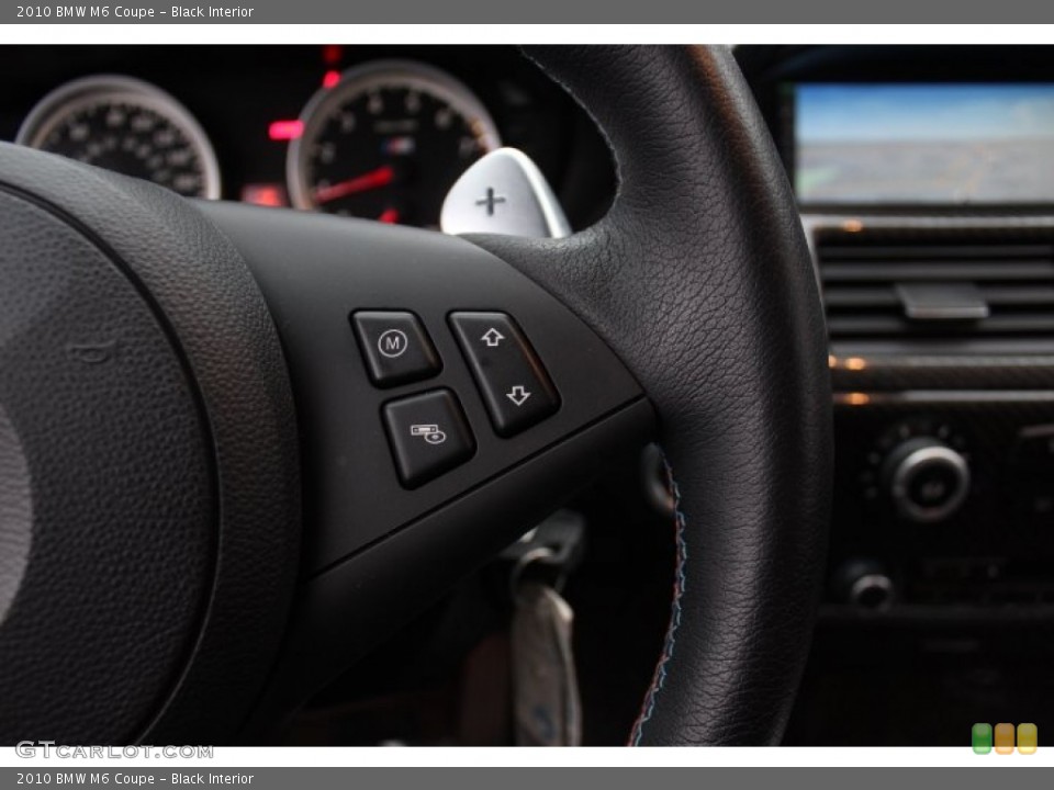 Black Interior Controls for the 2010 BMW M6 Coupe #76024110