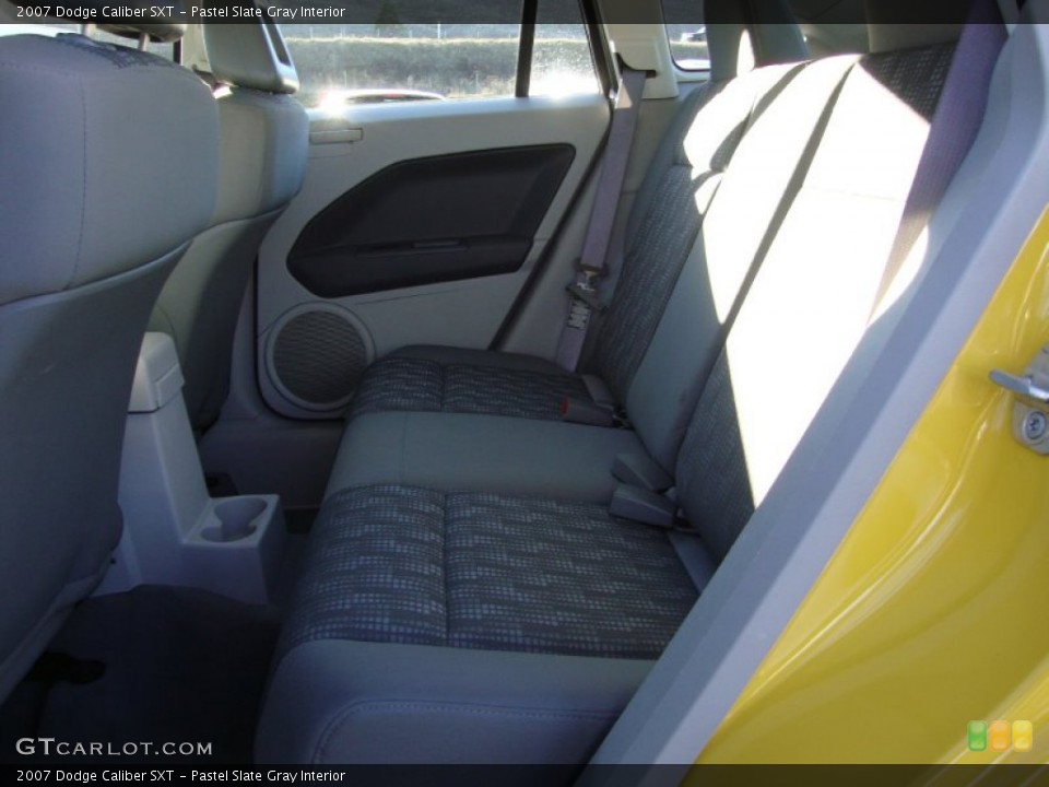 Pastel Slate Gray Interior Rear Seat for the 2007 Dodge Caliber SXT #76024347