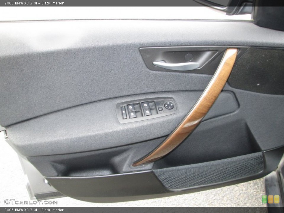 Black Interior Door Panel for the 2005 BMW X3 3.0i #76024452