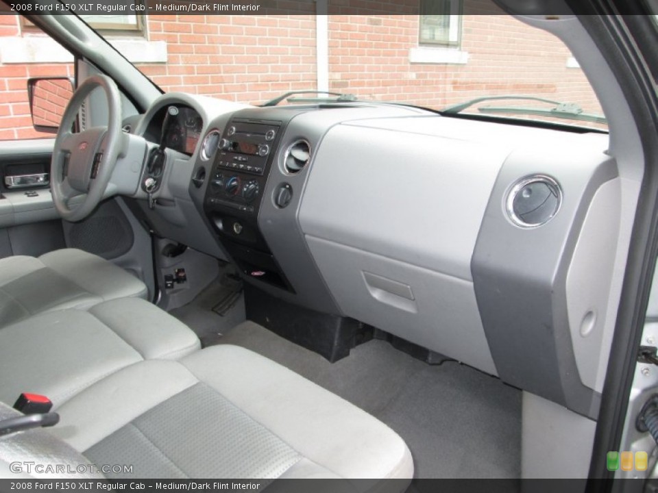 Medium/Dark Flint Interior Dashboard for the 2008 Ford F150 XLT Regular Cab #76026634
