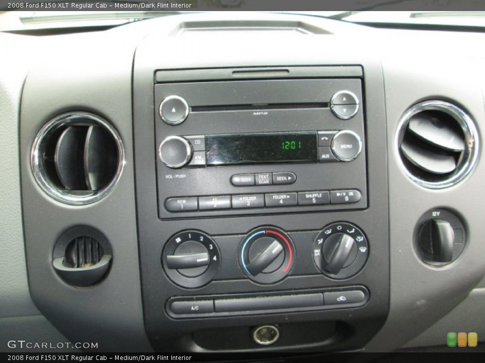 Medium/Dark Flint Interior Controls for the 2008 Ford F150 XLT Regular Cab #76026697