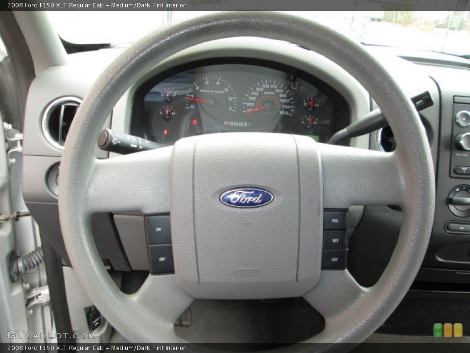 Medium/Dark Flint Interior Steering Wheel for the 2008 Ford F150 XLT Regular Cab #76026717