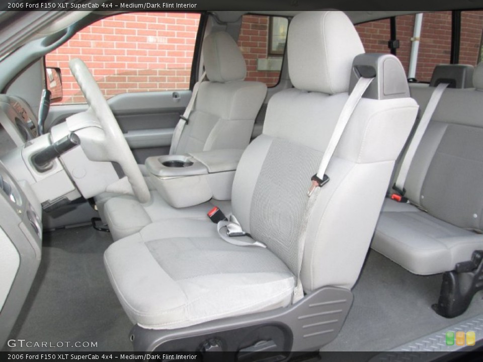 Medium/Dark Flint Interior Front Seat for the 2006 Ford F150 XLT SuperCab 4x4 #76027761