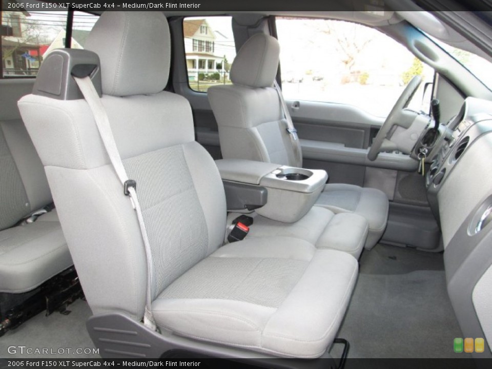 Medium/Dark Flint Interior Front Seat for the 2006 Ford F150 XLT SuperCab 4x4 #76027780