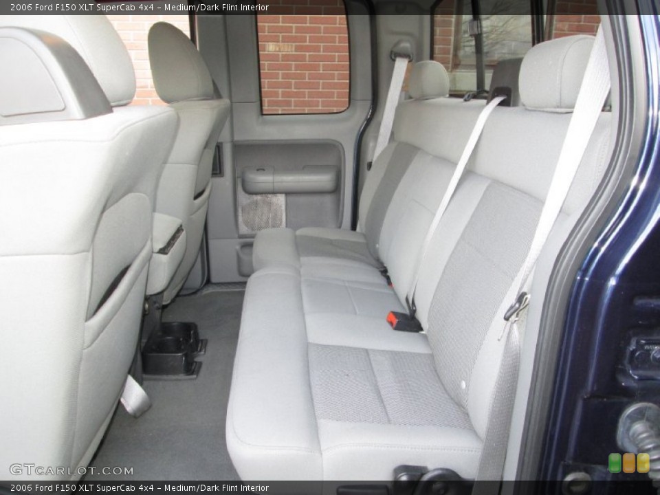 Medium/Dark Flint Interior Rear Seat for the 2006 Ford F150 XLT SuperCab 4x4 #76027848