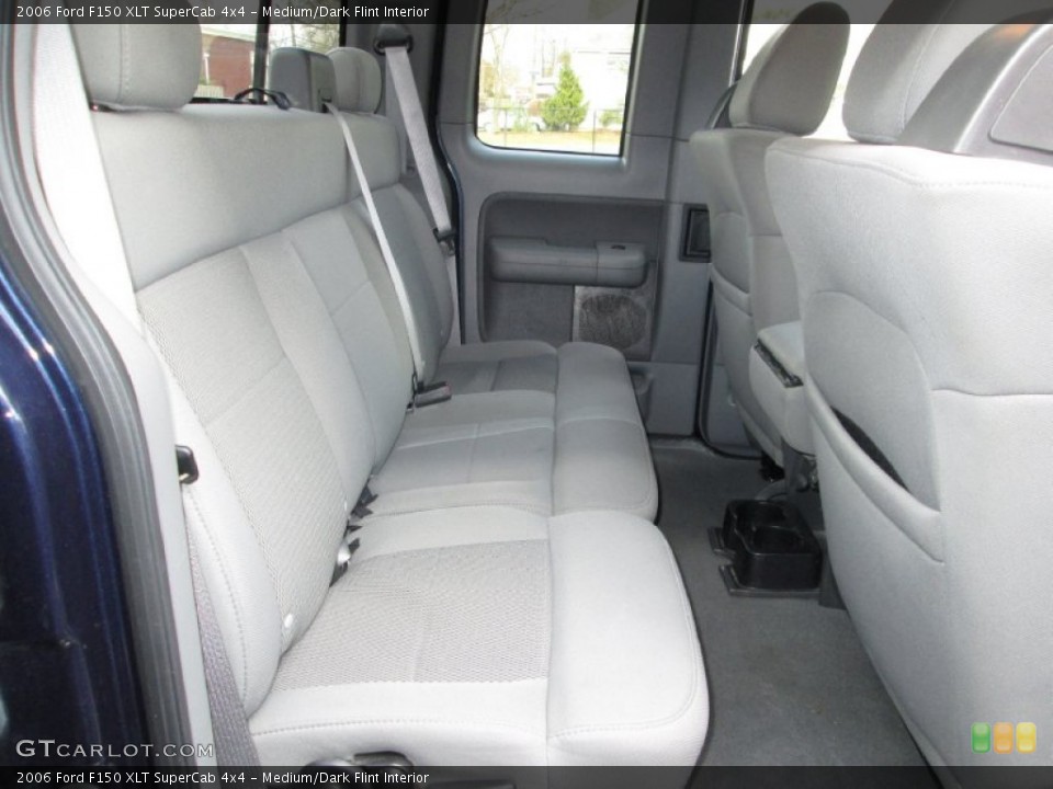 Medium/Dark Flint Interior Rear Seat for the 2006 Ford F150 XLT SuperCab 4x4 #76027864