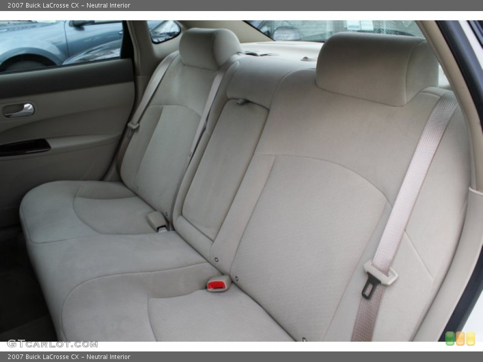 Neutral Interior Rear Seat for the 2007 Buick LaCrosse CX #76027962