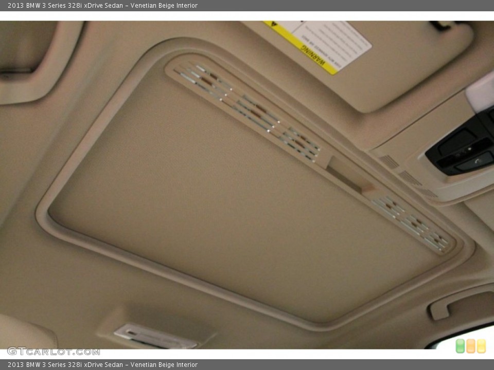 Venetian Beige Interior Sunroof for the 2013 BMW 3 Series 328i xDrive Sedan #76030134