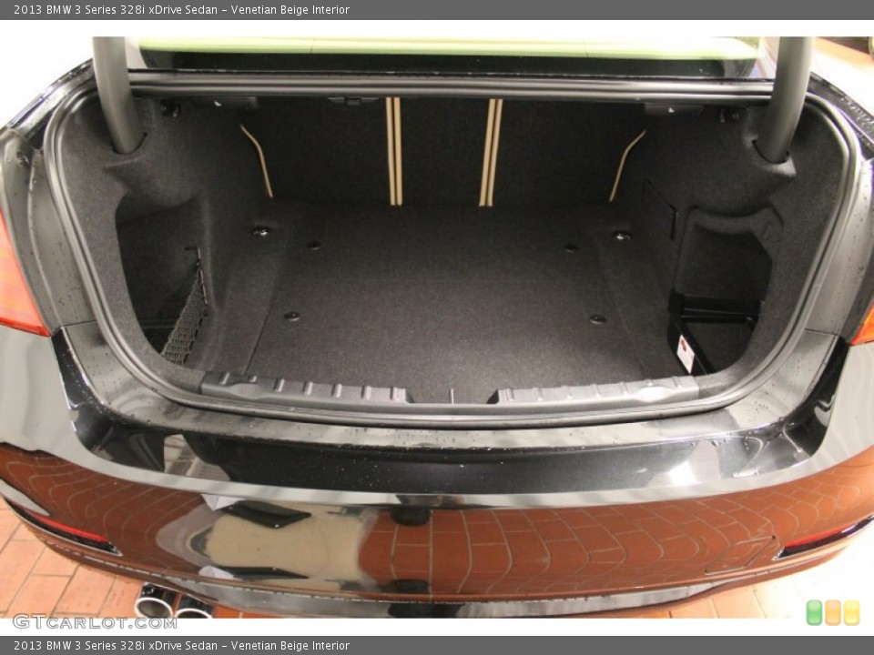 Venetian Beige Interior Trunk for the 2013 BMW 3 Series 328i xDrive Sedan #76030146