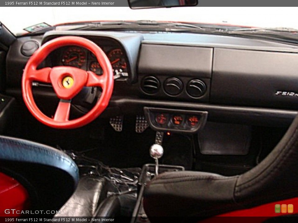 Nero Interior Dashboard for the 1995 Ferrari F512 M  #76030551