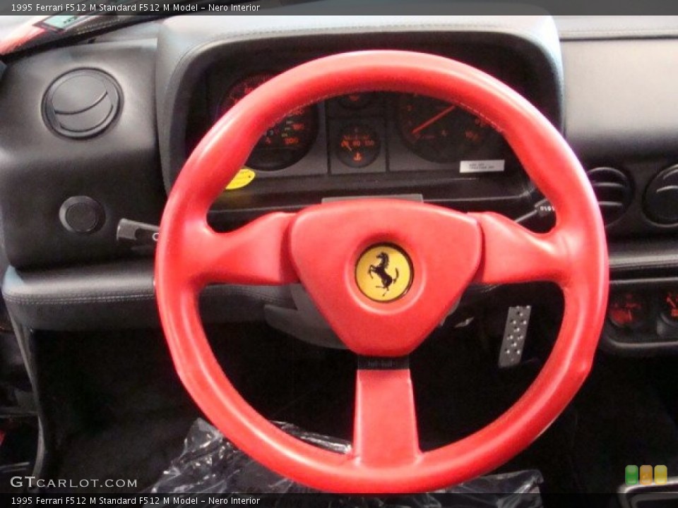 Nero Interior Steering Wheel for the 1995 Ferrari F512 M  #76030560