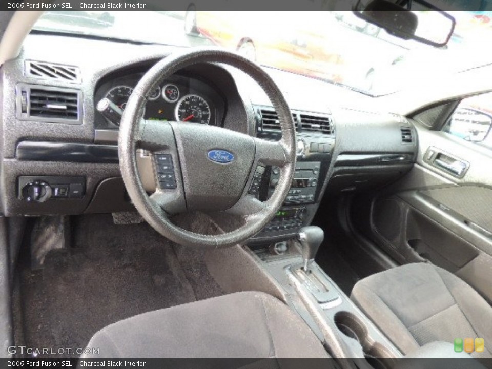 Charcoal Black Interior Prime Interior for the 2006 Ford Fusion SEL #76032888