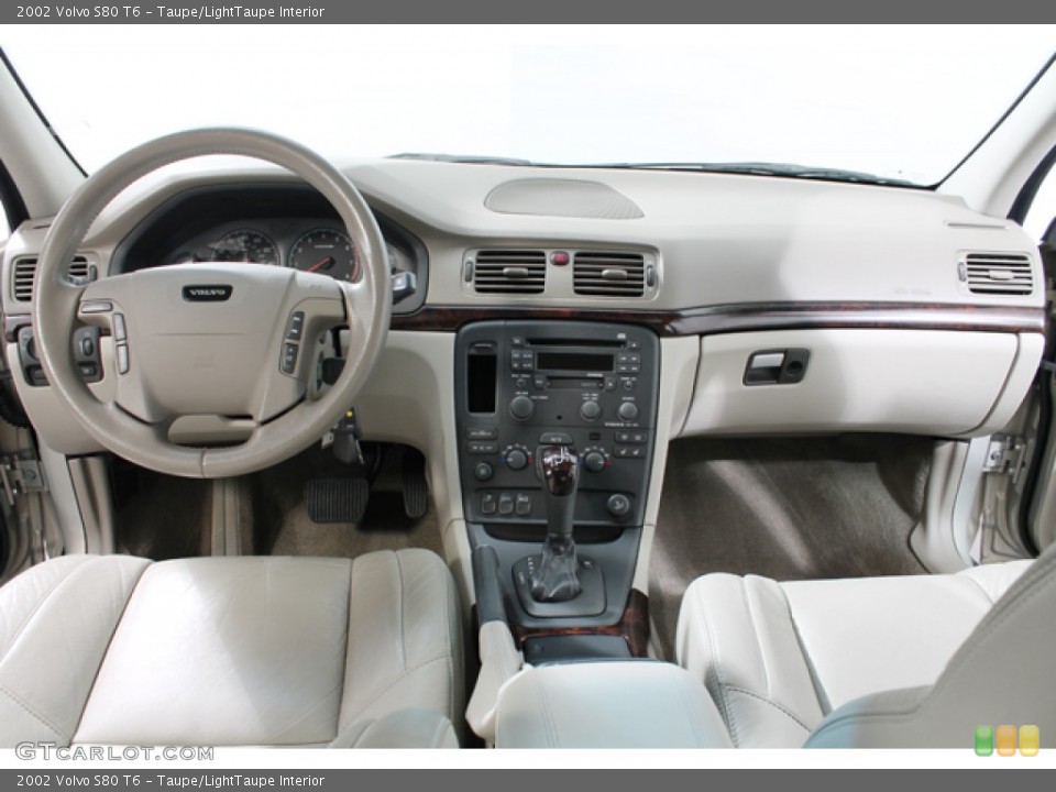 Taupe/LightTaupe Interior Dashboard for the 2002 Volvo S80 T6 #76033119