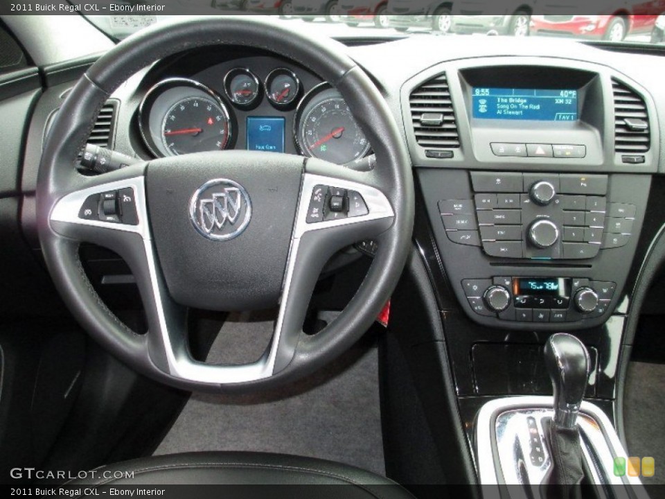 Ebony Interior Dashboard for the 2011 Buick Regal CXL #76033980