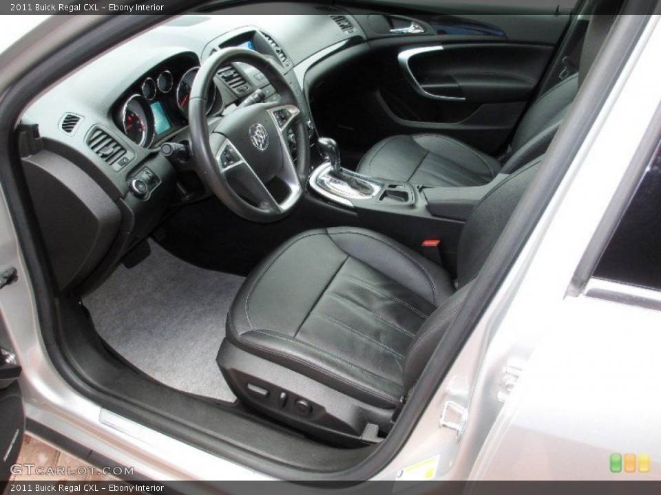 Ebony Interior Prime Interior for the 2011 Buick Regal CXL #76034127