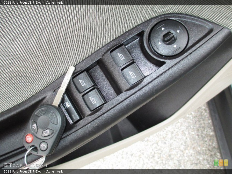 Stone Interior Controls for the 2012 Ford Focus SE 5-Door #76034322