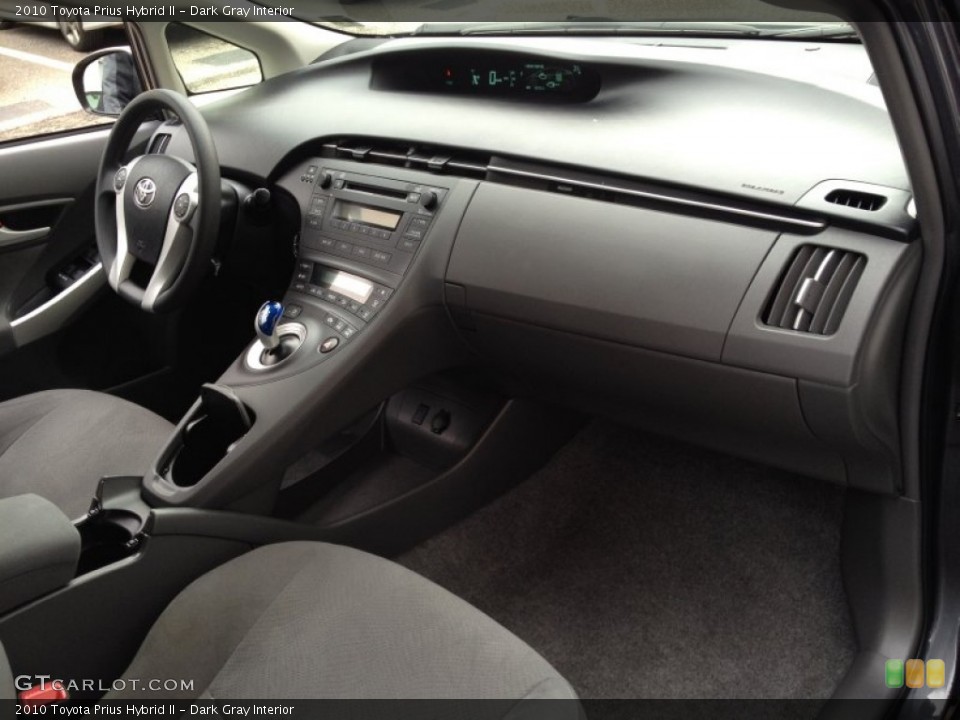 Dark Gray Interior Dashboard for the 2010 Toyota Prius Hybrid II #76036092