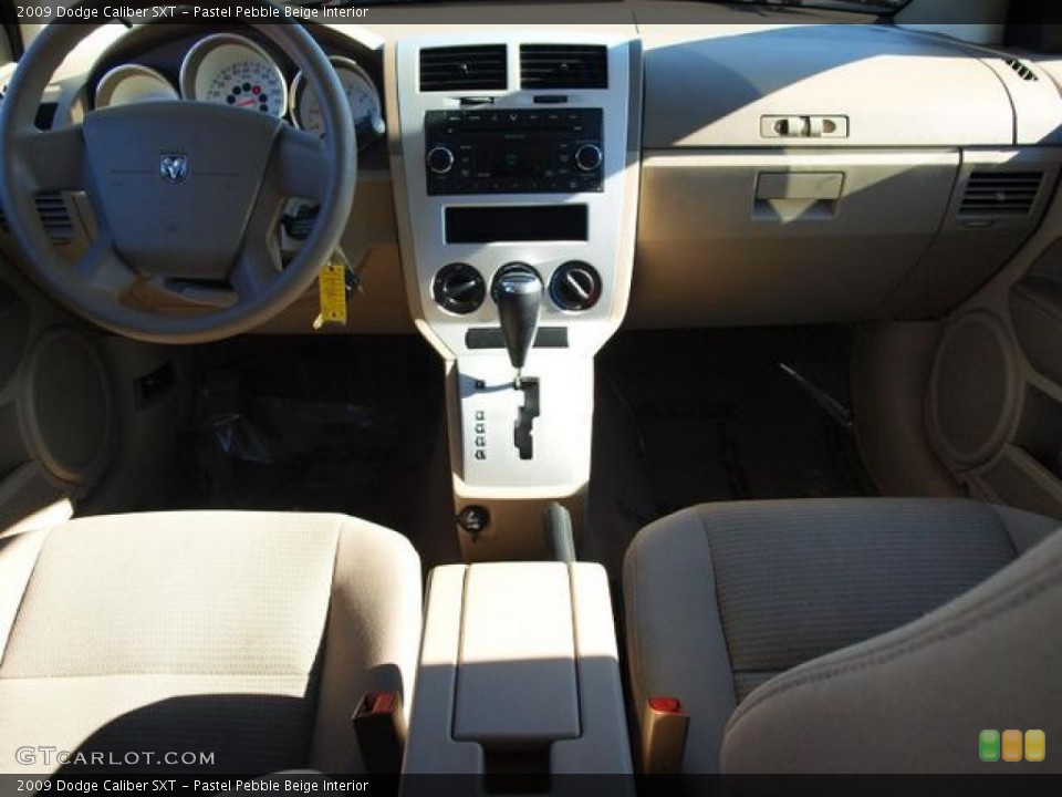 Pastel Pebble Beige 2009 Dodge Caliber Interiors