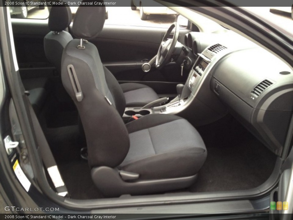 Dark Charcoal Gray Interior Front Seat for the 2008 Scion tC  #76037223