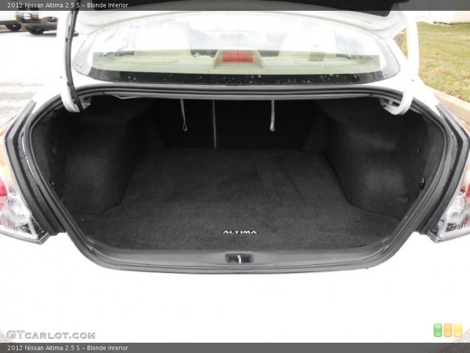 Blonde Interior Trunk for the 2012 Nissan Altima 2.5 S #76039362