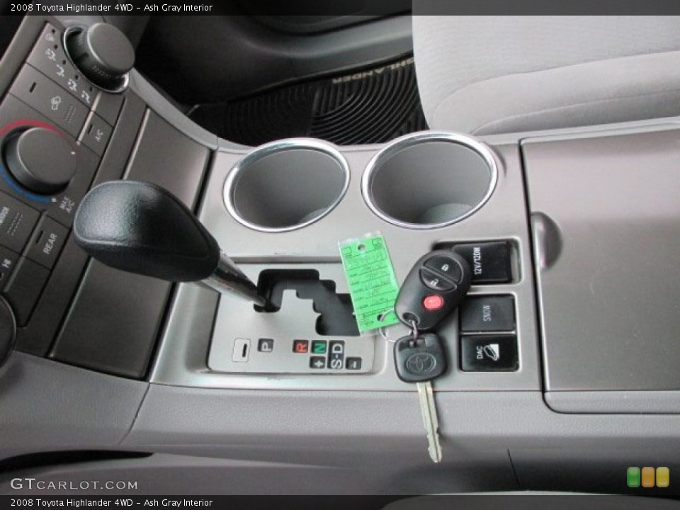 Ash Gray Interior Transmission for the 2008 Toyota Highlander 4WD #76040946