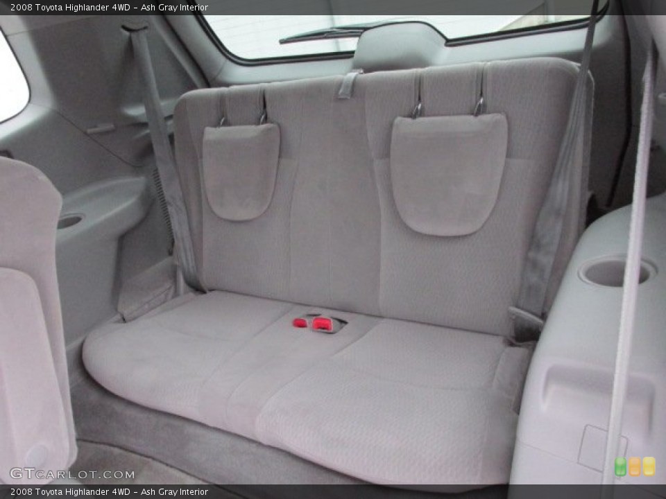 Ash Gray Interior Rear Seat for the 2008 Toyota Highlander 4WD #76040964