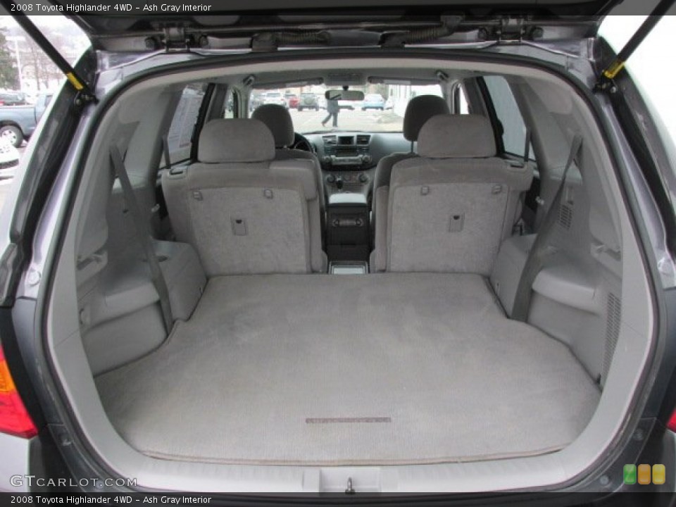 Ash Gray Interior Trunk for the 2008 Toyota Highlander 4WD #76040976