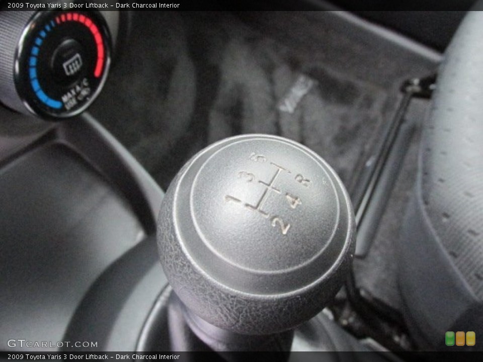 Dark Charcoal Interior Transmission for the 2009 Toyota Yaris 3 Door Liftback #76041207