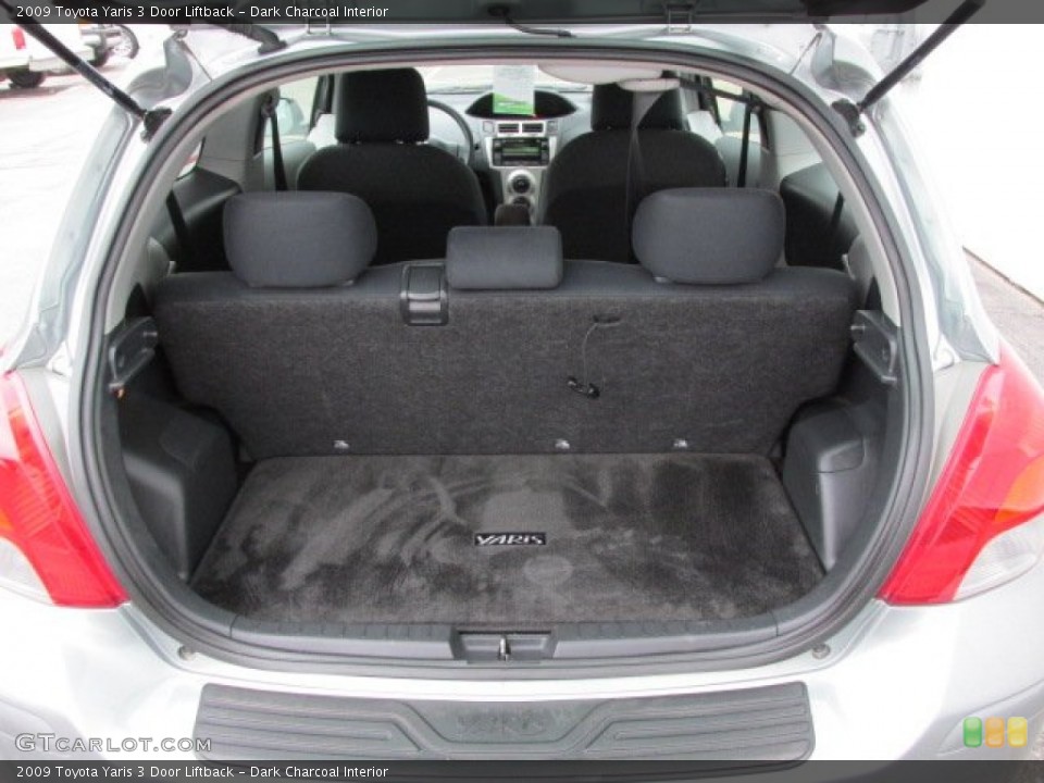 Dark Charcoal Interior Trunk for the 2009 Toyota Yaris 3 Door Liftback #76041231