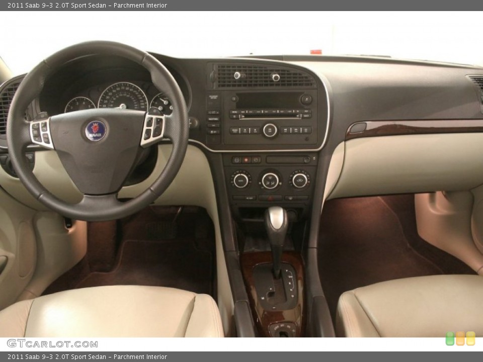 Parchment Interior Dashboard for the 2011 Saab 9-3 2.0T Sport Sedan #76041930