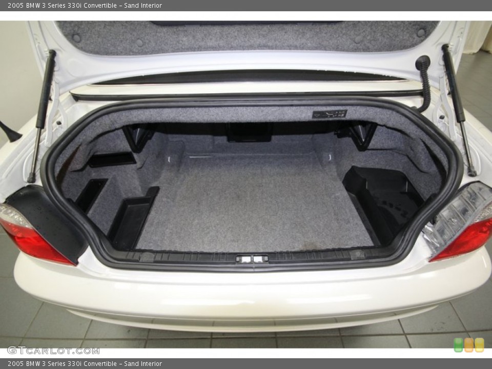 Sand Interior Trunk for the 2005 BMW 3 Series 330i Convertible #76043585