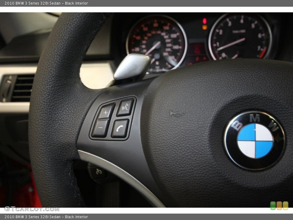 Black Interior Controls for the 2010 BMW 3 Series 328i Sedan #76044609