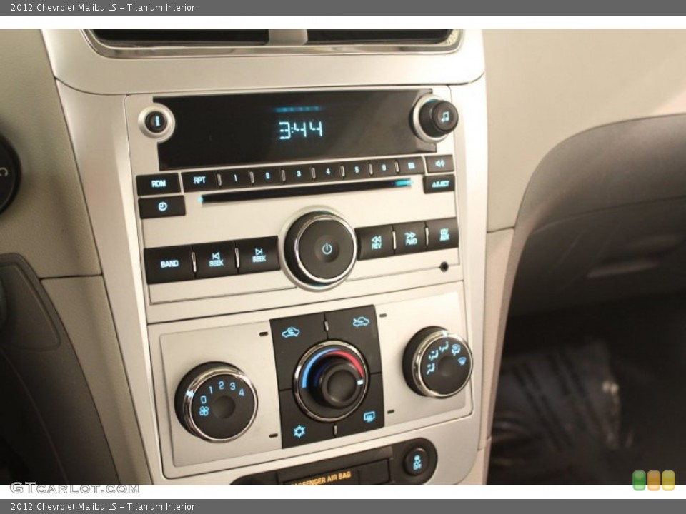 Titanium Interior Controls for the 2012 Chevrolet Malibu LS #76045657