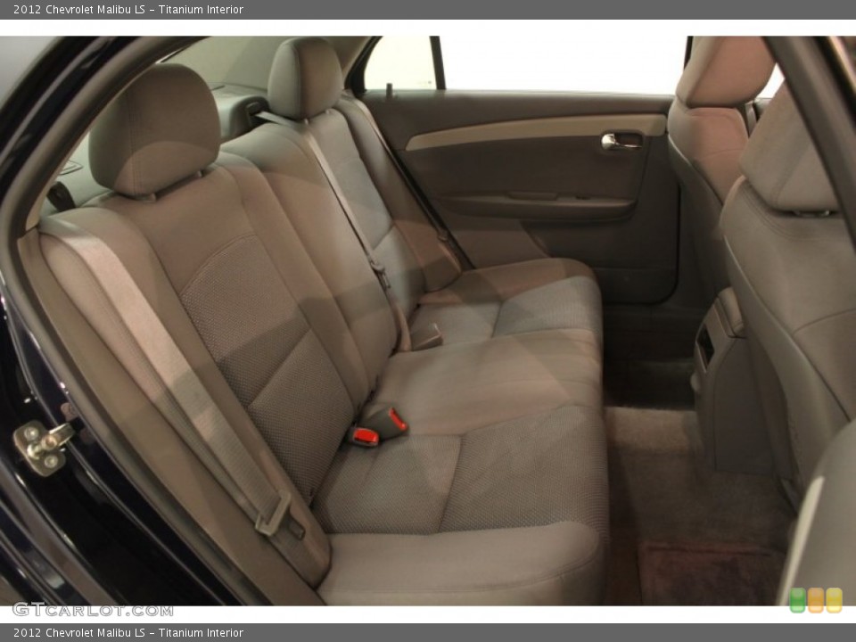 Titanium Interior Rear Seat for the 2012 Chevrolet Malibu LS #76045728