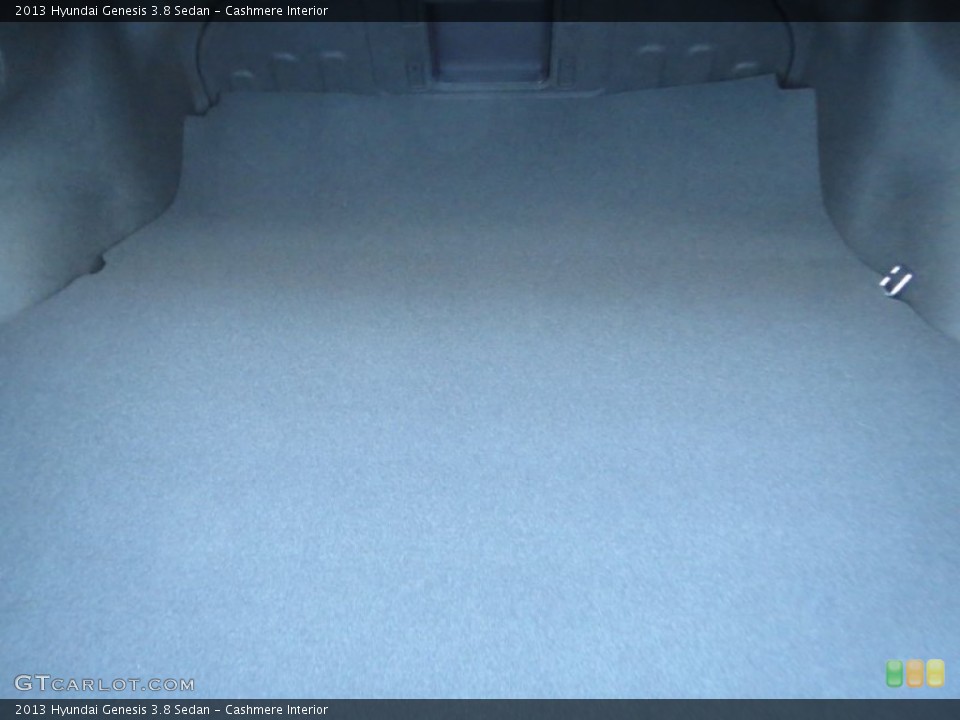Cashmere Interior Trunk for the 2013 Hyundai Genesis 3.8 Sedan #76045866