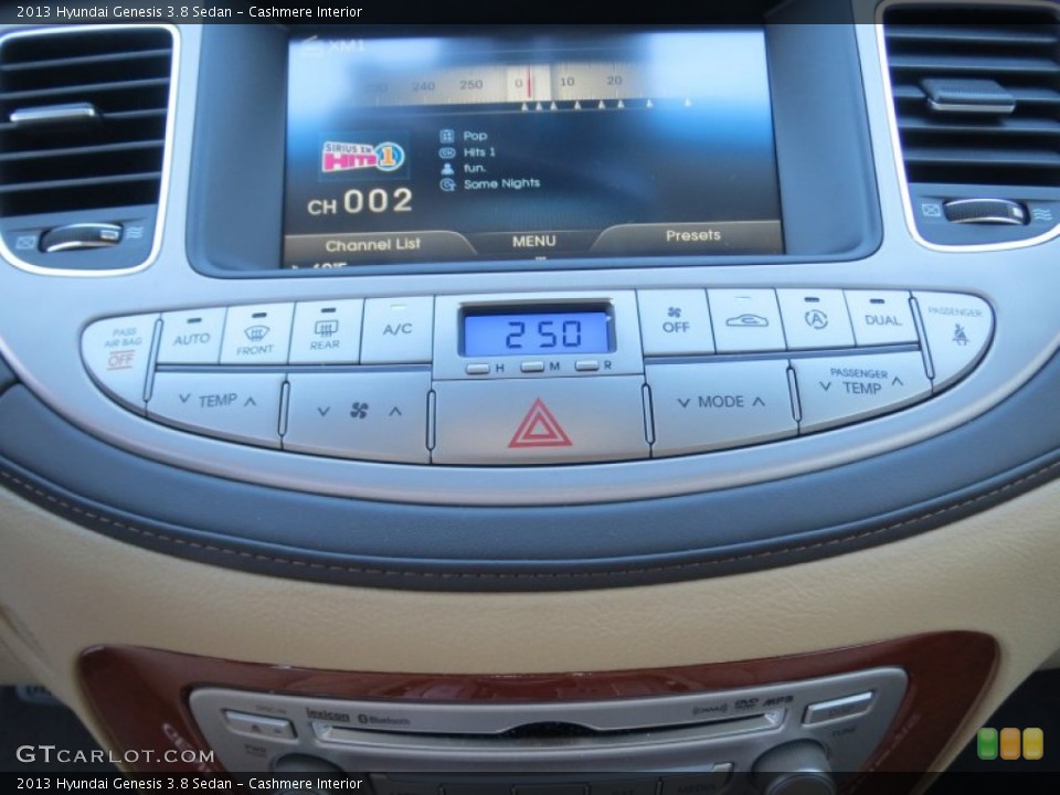 Cashmere Interior Controls for the 2013 Hyundai Genesis 3.8 Sedan #76046168