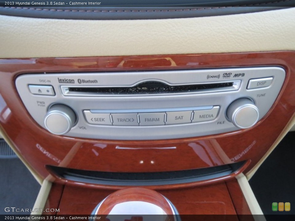 Cashmere Interior Controls for the 2013 Hyundai Genesis 3.8 Sedan #76046181