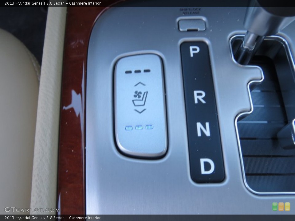 Cashmere Interior Controls for the 2013 Hyundai Genesis 3.8 Sedan #76046218