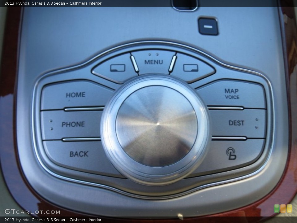 Cashmere Interior Controls for the 2013 Hyundai Genesis 3.8 Sedan #76046235