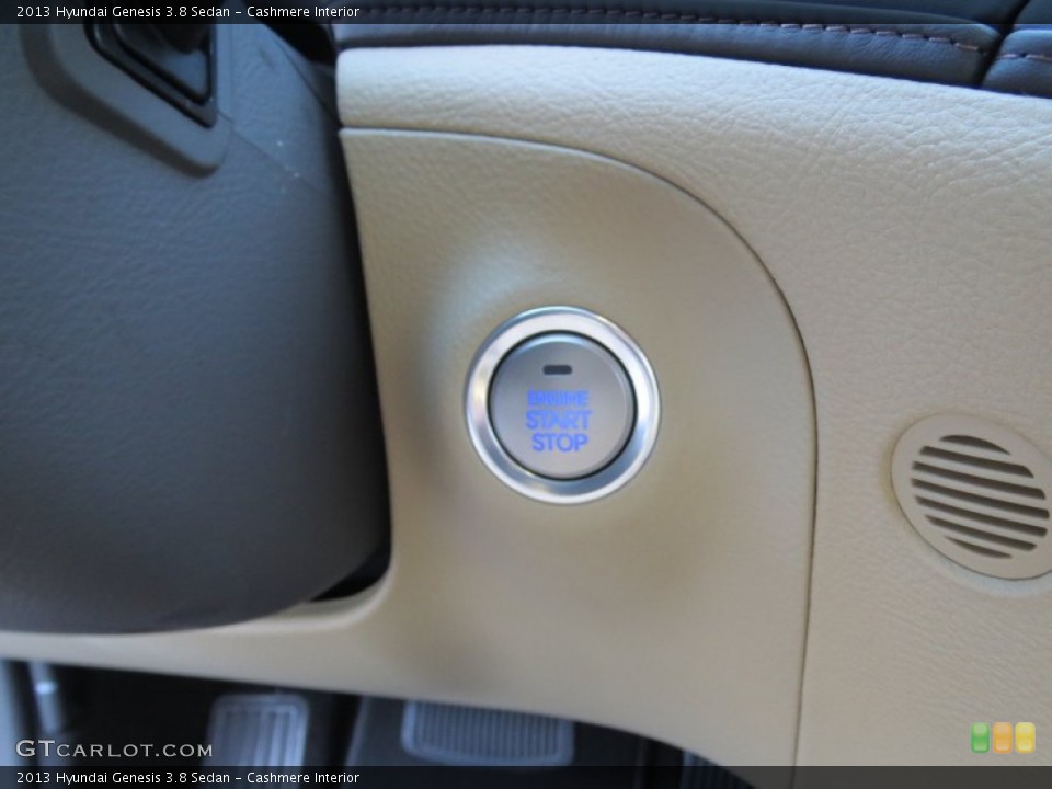 Cashmere Interior Controls for the 2013 Hyundai Genesis 3.8 Sedan #76046255