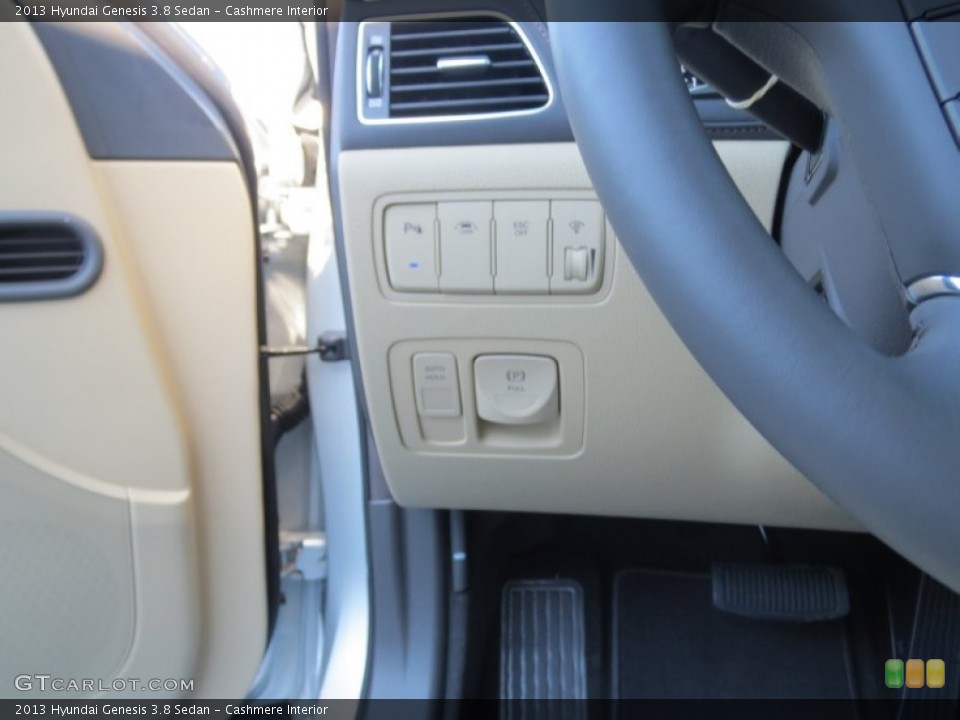 Cashmere Interior Controls for the 2013 Hyundai Genesis 3.8 Sedan #76046319